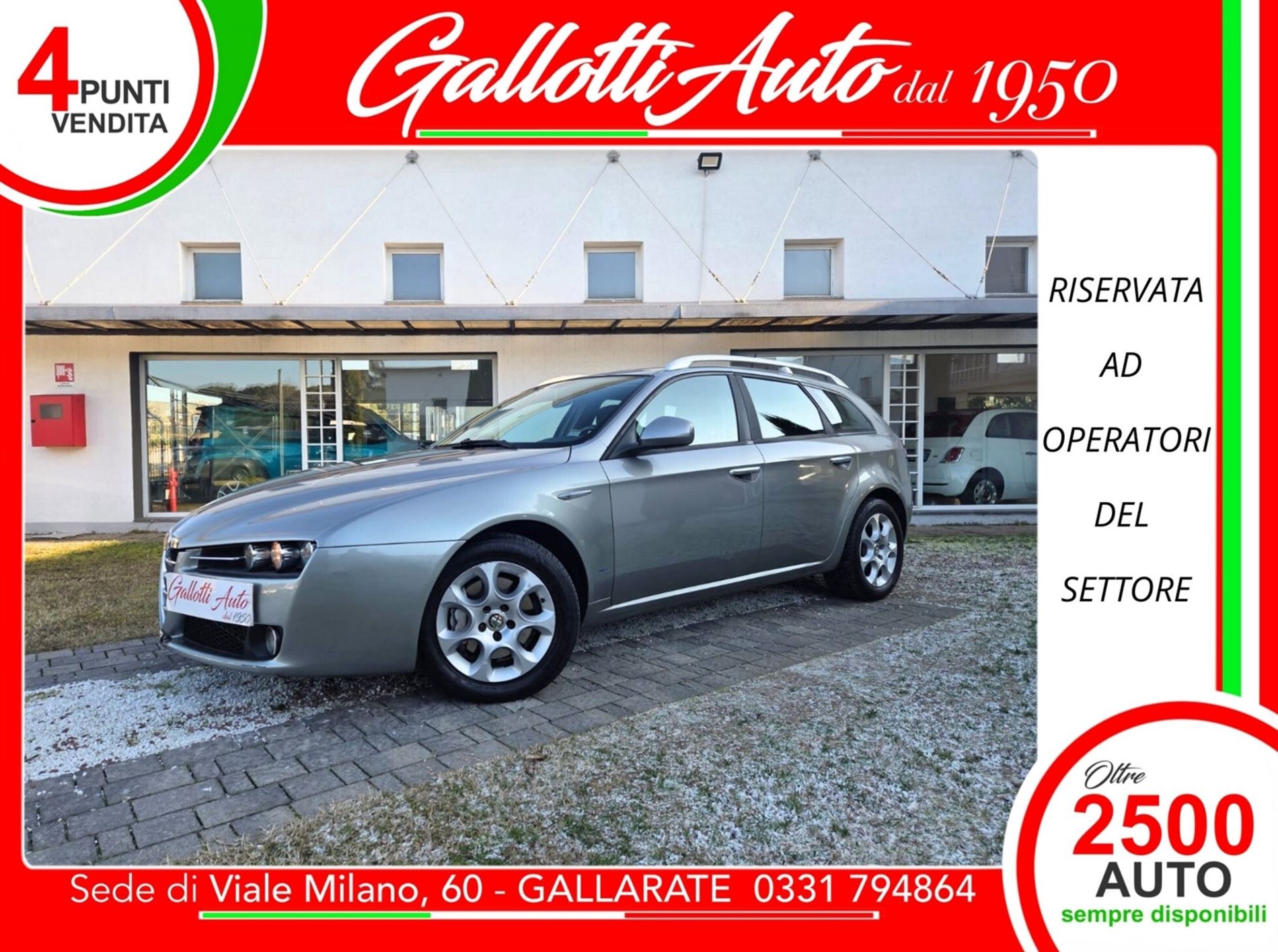 SW 1.9 jtdm 16v 150cv - RISERVATA A COMMERCIANTI D’AUTO - Gallotti Auto